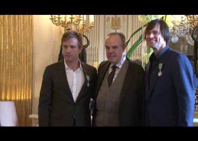 Jim Carrey et Ewan McGregor Chevalier
