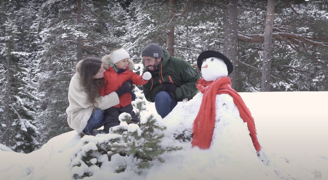 Balade sous la neige au Pont d’Espagne