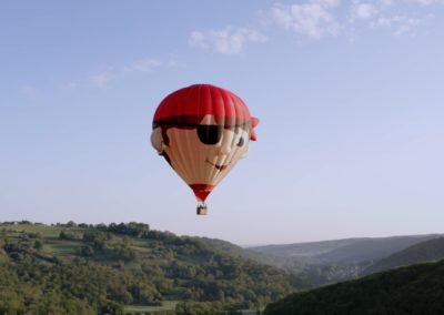 LES BARONNIES EN MONGOLFIERE