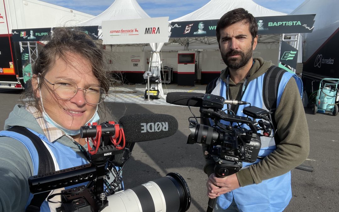 TOURNAGE P0UR TEREGA SUR LE CIRCUIT PAU ARNOS