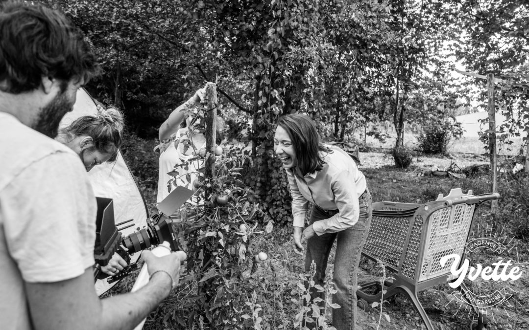 Retour sur le tournage du film publicitaire pour les Comptoirs de la Bio